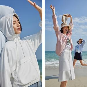 全棉时代会呼吸的防晒衣，解锁舒爽防晒新体验！