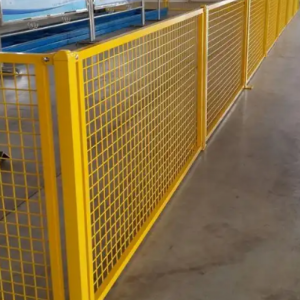 车间隔离网工厂设备防护网车间仓库隔断厂区室内外可移 动栅栏