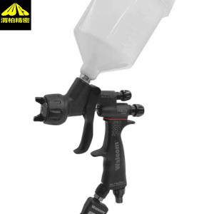 美国WALMEC油漆喷枪采用两种喷幅的雾化，喷涂效果更均匀