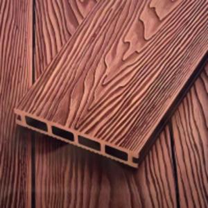 WPC仿木塑型材机器设备户外工程选材抗腐免维护