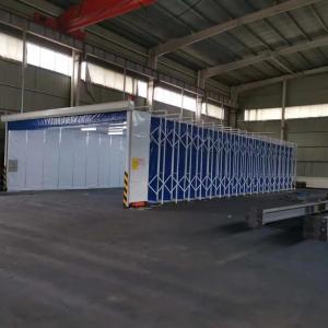 移动伸缩式喷漆房工作原理及应用范围