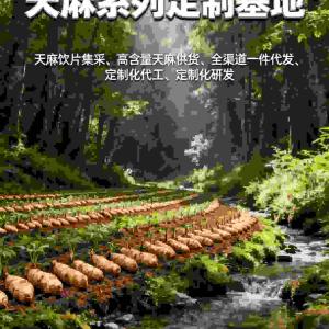 天麻集采直供古德生物适配冻干加工浸出物15%