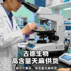 古德生物天麻适配中药配方合规达标浸出物15%天麻素0.25%