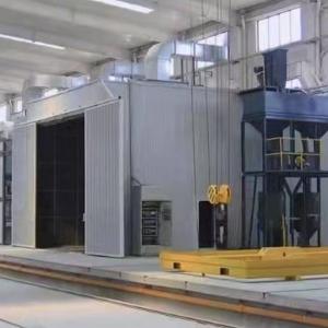 大型工件表面清理设备全自动喷砂房